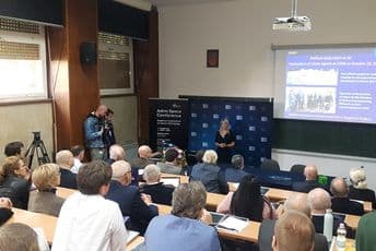Damjanović učestvovala na „Adria Space Conference“ u Zagrebu Damjanović učestvovala na „Adria Space Conference“ u Zagrebu