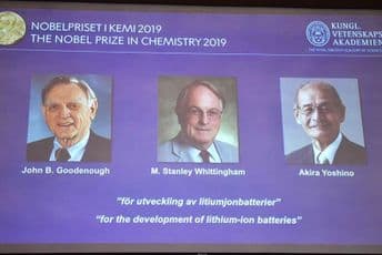 Nobelova nagrada za hemiju za razvoj litijum-jonskih baterija Nobelova nagrada za hemiju za razvoj litijum-jonskih baterija