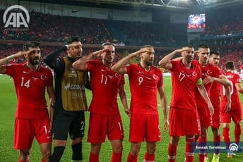 Podržali tursku akciju protiv Kurda: UEFA će istražiti proslavu gola Foto: Anadolu Images/Emrah Yorulmaz