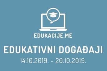 Najava radionica 14 - 20. oktobar Najava radionica 14 - 20. oktobar