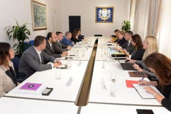 Predstavnici Odbora za evropske integracije u posjeti Glavnom gradu Predstavnici Odbora za evropske integracije u posjeti Glavnom gradu