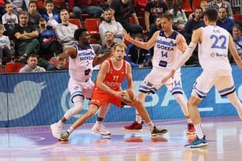 Jaka Blažić MVP 3. kola Foto: ABA liga/Igokea