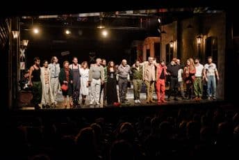 Bijenale crnogorskog teatra počelo izvođenjem predstave "Bure baruta" Foto: Krsto Vulović