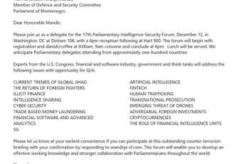 DF: Vratiti Mandiću pasoš zbog puta u Vašington DF: Vratiti Mandiću pasoš zbog puta u Vašington