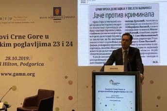 Ministar pravde: Nivo povjerenja u Tužilaštvo na nedopustivo niskom nivou FOTO: CDM