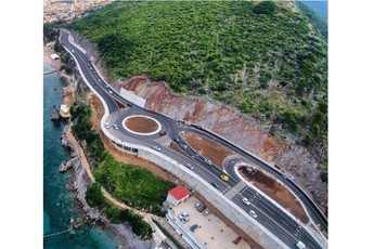 Obilaznica oko Budve tokom 2021. godine Obilaznica oko Budve tokom 2021. godine