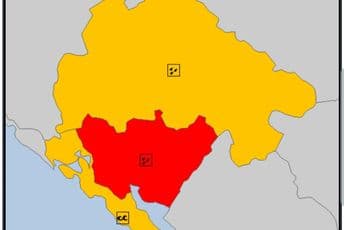 CRVENI ALARM: Obilne kiše, moguće posljedice CRVENI ALARM: Obilne kiše, moguće posljedice