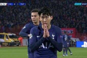 Son dao gol pa se u kameru izvinio Gomešu Son dao gol pa se u kameru izvinio Gomešu