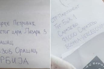 Ko je i odakle poslao kovertu s četničkim simbolom i metkom u Parlament BiH Ko je i odakle poslao kovertu s četničkim simbolom i metkom u Parlament BiH