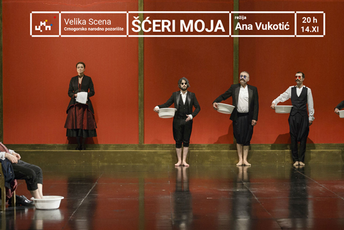 Predstava „Šćeri moja“ sjutra na Velikoj sceni Predstava „Šćeri moja“ sjutra na Velikoj sceni