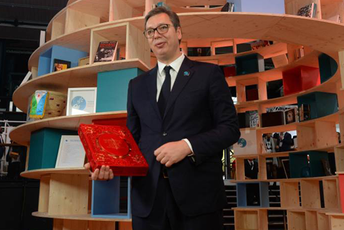 Vučić: Želim dobre odnose s Hrvatskom, ali mi ne pada na pamet da se pokunjim Foto: Tanjug/Predsedništvo Srbije