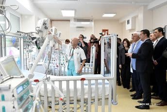 Otvoreno renovirano odjeljenje Instituta za bolesti djece (FOTO) Foto: gov.me / S. Matić