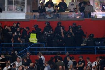 Tuča navijača na derbiju ABA lige, reagovala žandarmerija Pedja Milosavljevic / STARSPORT