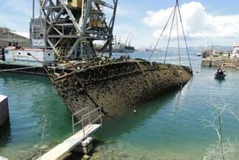 Brod na kojem je dogovoren Prvi svjetski rat trune u Hrvatskoj Brod na kojem je dogovoren Prvi svjetski rat trune u Hrvatskoj