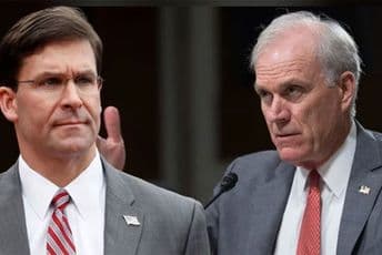 SAD: Ministar odbrane smijenio glavnog sekretara mornarice Mark Esper lijevo, Ričard Spenser desno