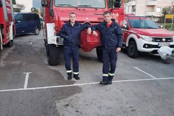 I tivatski vatrogasci od danas pomažu nastradalom Draču I tivatski vatrogasci od danas pomažu nastradalom Draču