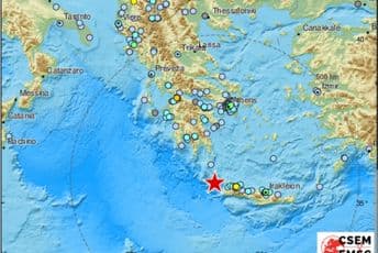 Jak zemljotres pogodio Grčku Jak zemljotres pogodio Grčku