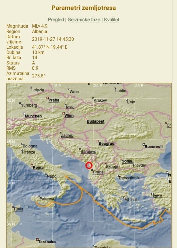 zemljotres-albanija