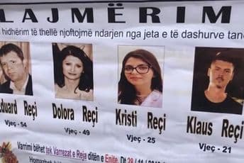 Sahranjena Kristi Reci, djevojka sina Edija Rame Sahranjena Kristi Reci, djevojka sina Edija Rame