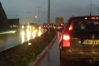 Čitaoci šalju: Ogromne gužve na ulazu u Podgoricu Čitaoci šalju: Ogromne gužve na ulazu u Podgoricu