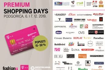 Premium Shopping days u Podgorici 6. i 7. decembra Premium Shopping days u Podgorici 6. i 7. decembra