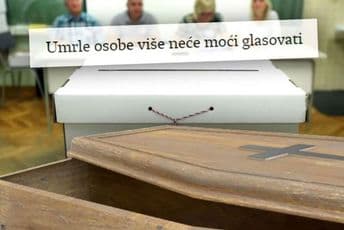 Ministarstvo uprave: Umrli više neće moći glasati Ministarstvo uprave: Umrli više neće moći glasati