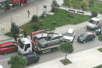 FOTO UBOD: "Pauk" uhvaćen u mrežu