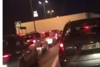 Velike gužve prema Delti zbog udesa Velike gužve prema Delti zbog udesa