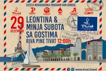 Mališani iz Bijele gosti Tivta tokom dječjeg novogodišnjeg dana Mališani iz Bijele gosti Tivta tokom dječjeg novogodišnjeg dana