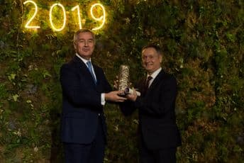 Đukanović uručio nagradu "Wild Beauty Award 2019" hotelu Iberostar