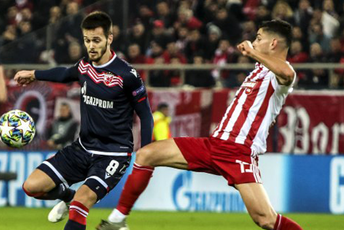 Zvezda bez Evrope, Atletiko rutinski do osmine finala, PSŽ poslao Briž u LE Foto: EPA-EFE/PANAGIOTIS MOSCHANDREOU