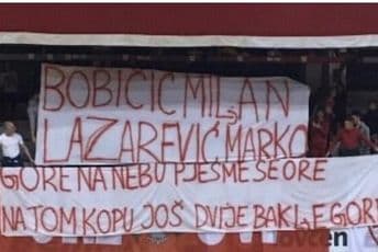 Emotivan oproštaj Orlova od nastradalih navijača Budućnosti Emotivan oproštaj Orlova od nastradalih navijača Budućnosti