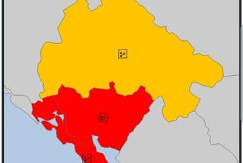 CRVENI ALARM: Obilne padavine, olujni vjetar, moguće teže posljedice... CRVENI ALARM: Obilne padavine, olujni vjetar, moguće teže posljedice...