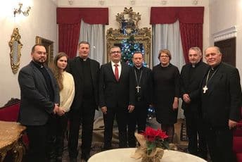 Vukadinović posjetio Kotorsku biskupiju povodom Badnjeg dana i Božića Vukadinović posjetio Kotorsku biskupiju povodom Badnjeg dana i Božića