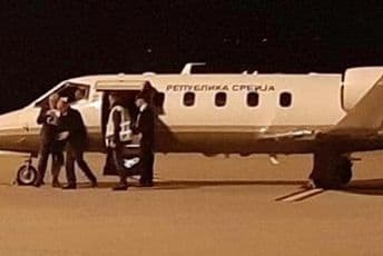 Mandić i Knežević za Beograd otputovali službenim avionom Srbije Pobjeda.me