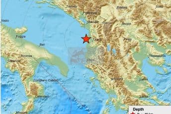 Opet trese u Albaniji Opet trese u Albaniji