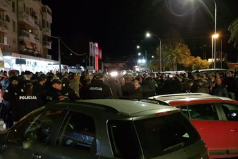 Blokiran i put u Zelenici Foto: Radio Herceg Novi