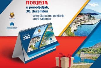 Uz izdanje “Pobjede” poklon – kalendar za 2020. godinu