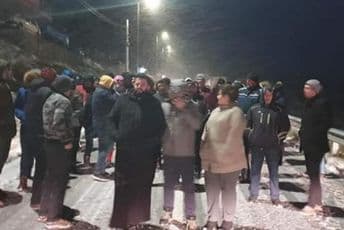 Protestne šetnje u Beranama, Andrijevici i Plužinama Foto: FOS media