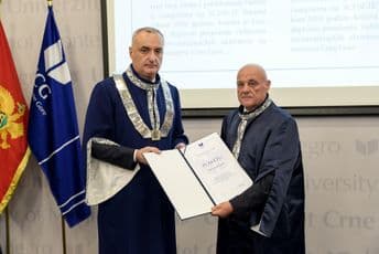 Prof. dr Duško Bjelica - dobitnik Plakete Univerziteta Crne Gore Prof. dr Duško Bjelica - dobitnik Plakete Univerziteta Crne Gore