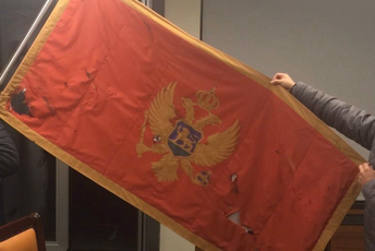 Đuranović: Barjak iz „Terazijskog dola“ Foto: Antena M