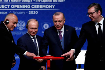 Gasovod Turski tok pušten u rad Foto: REUTERS/Umit Bektas