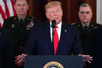 Tramp: Nove sankcije za Iran, naše snage su spremne za sve Foto: Saul Loeb/AFP via Getty Images