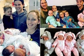 Roditelji četvorki: Pelene mijenjaju 30 puta dnevno, prave 24 flašice mlijeka Roditelji četvorki: Pelene mijenjaju 30 puta dnevno, prave 24 flašice mlijeka