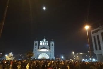 Litije u više crnogorskih gradova Litije u više crnogorskih gradova