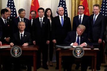 SAD i Kina potpisali trgovinski sporazum SAD i Kina potpisali trgovinski sporazum