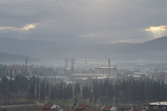 Vazduh juče bio najzagađeniji u Podgorici i Pljevljima Zagađenje vazduha u Podgorici (Foto: Pobjeda)