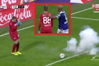 Huligani Anderlehta topovskim udarom gađali Minjolea (VIDEO) Huligani Anderlehta topovskim udarom gađali Minjolea (VIDEO)