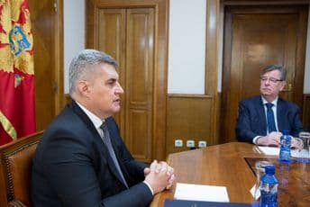 Njemački poslanik sa Brajovićem: Gajimo velike simpatije prema Crnoj Gori Njemački poslanik sa Brajovićem: Gajimo velike simpatije prema Crnoj Gori