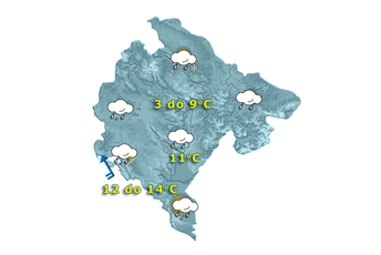 Danas pogoršanje vremena, sjutra nova promjena Danas pogoršanje vremena, sjutra nova promjena